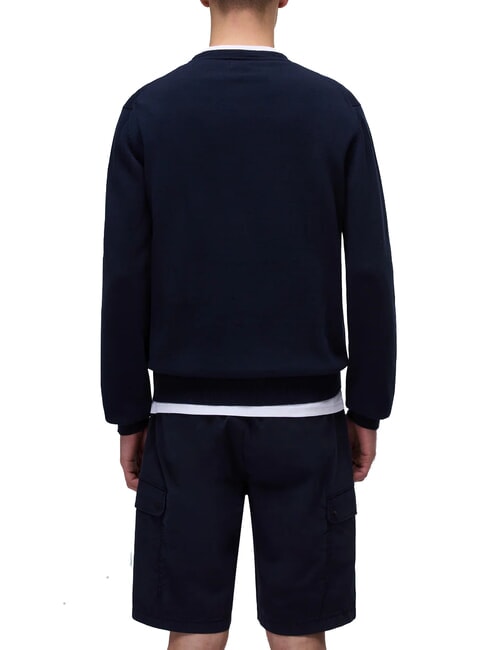 D-AMBRA Maglione in cotone blu marine - Maglie Uomo