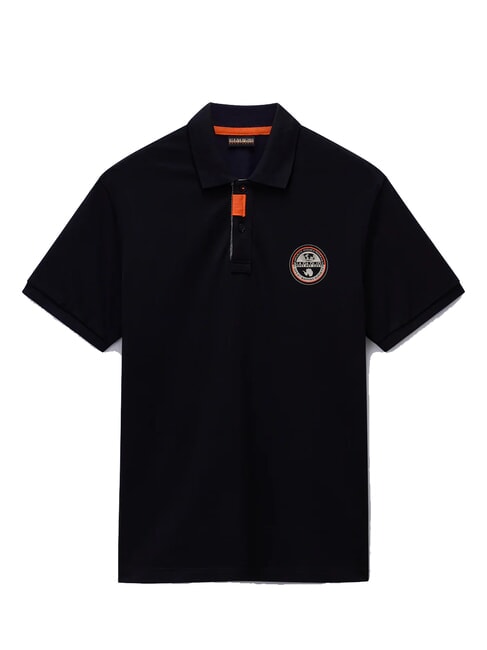 E-CLANIS Polo in cotone black beauty - Polo Uomo
