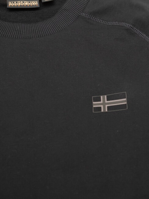 B-SORANO Felpa in cotone black beauty - Felpe Uomo