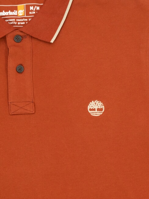 MILLERS RIVER Polo in cotone burnt henna - Polo Uomo