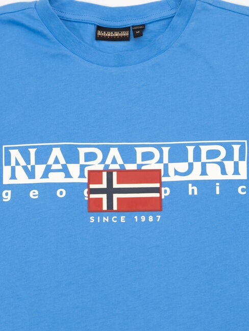 S-AYLMER T-Shirt in cotone ultramarine - T-shirt Uomo