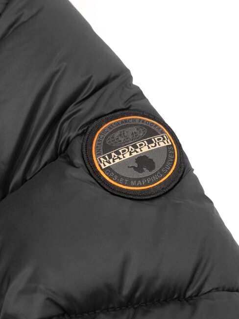 ALMA Piumino con cappuccio black 041 - Piumini Donna