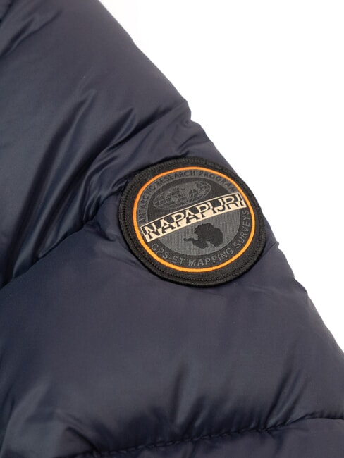 ALMA Piumino con cappuccio blu marine - Piumini Donna