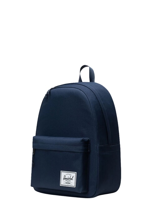 CLASSIC  Zaino porta PC 15" navy tan - Zaini Scuola & Tempo Libero
