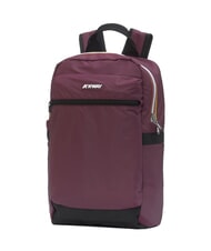 KWAY MID LAON Zaino in nylon idrorepellente violet mauve wine - Zaini Scuola & Tempo Libero - 2