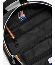 KWAY MID LAON Zaino in nylon idrorepellente black pure - Zaini Scuola & Tempo Libero - 3