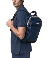 KWAY MID LAON Zaino in nylon idrorepellente blue insignia - Zaini Scuola & Tempo Libero - 4