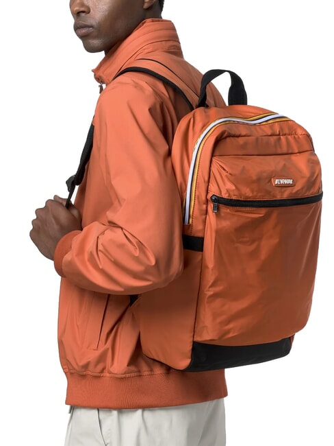 LAON Zaino in nylon orange brownish - Zaini Scuola & Tempo Libero