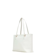 LIUJO HALONA Tote Bag grande, a spalla, con charm cream - Borse Donna - 4