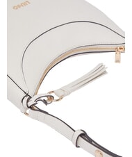 LIUJO CIRRY Borsa media, a spalla, con charm cream - Borse Donna - 5