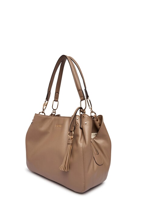 CIRRY Borsa a spalla, doppio manico mocha - Borse Donna