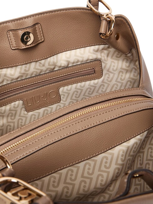 CIRRY Borsa a spalla, doppio manico mocha - Borse Donna