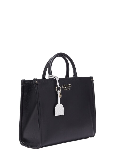 RIDHI Borsa media, a mano, con charm NERO - Borse Donna