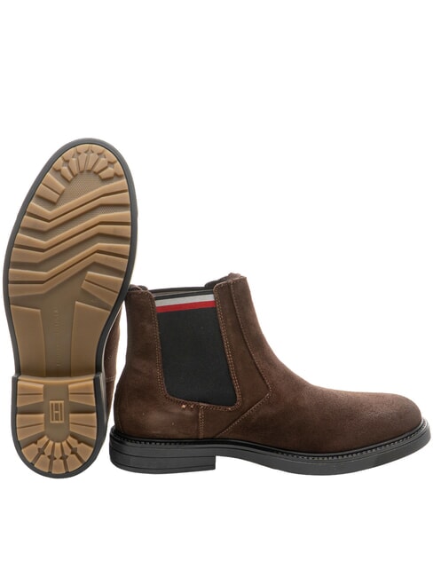 HILFIGER OUTDOOR Stivaletti in pelle scamosciata brown - Scarpe Uomo