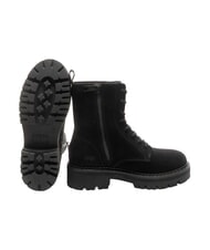 TOMMY HILFIGER TJW Anfibi in pelle black - Scarpe Donna - 5