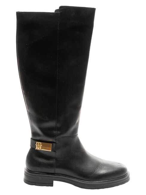 TH Stivali allti in pelle black - Scarpe Donna
