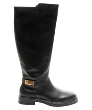 TOMMY HILFIGER TH Stivali allti in pelle - Scarpe Donna