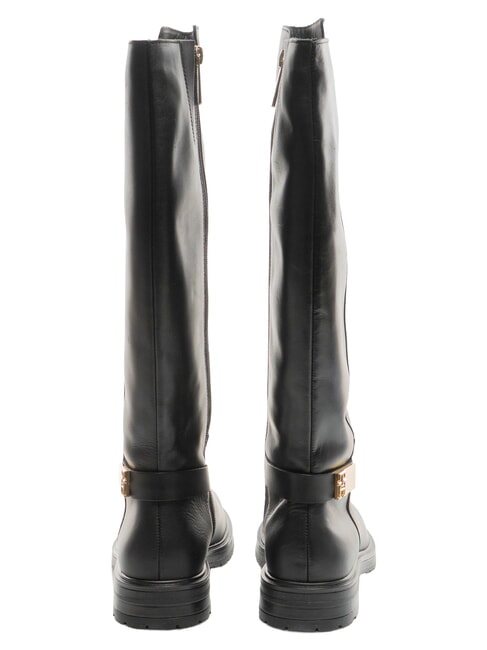 TH Stivali allti in pelle black - Scarpe Donna