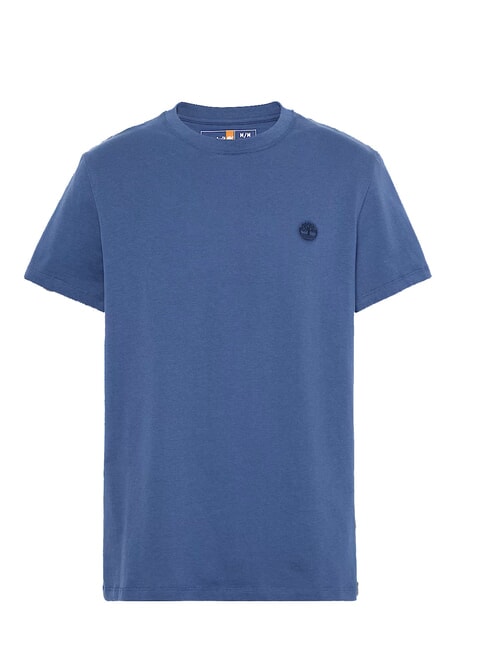 SS DUNRIVER CREW T-shirt in cotone oceana - T-shirt Uomo