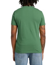 TIMBERLAND SS DUNRIVER CREW T-shirt in cotone medium green - T-shirt Uomo - 2