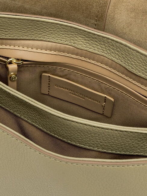 HELENA ROUND Borsa in pelle a tracolla willow - Borse Donna