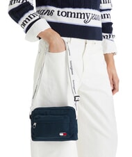 TOMMY HILFIGER TJ ESS DAILY Mini Bag a tracolla dark night navy - Borse Donna - 5