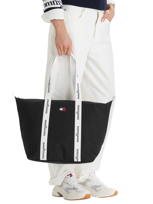 TJ ESS DAILY Shopping Bag black - Borse Donna