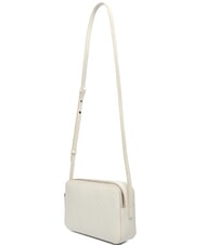 CALVIN KLEIN COATED EMBLEM Mini Bag a tracolla lily white aop - Borse Donna - 3
