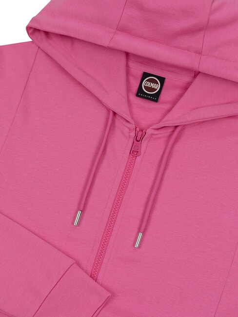 ORIGINALS BACKPAKER Felpa con cappuccio e zip dragon fruit - Felpe Donna