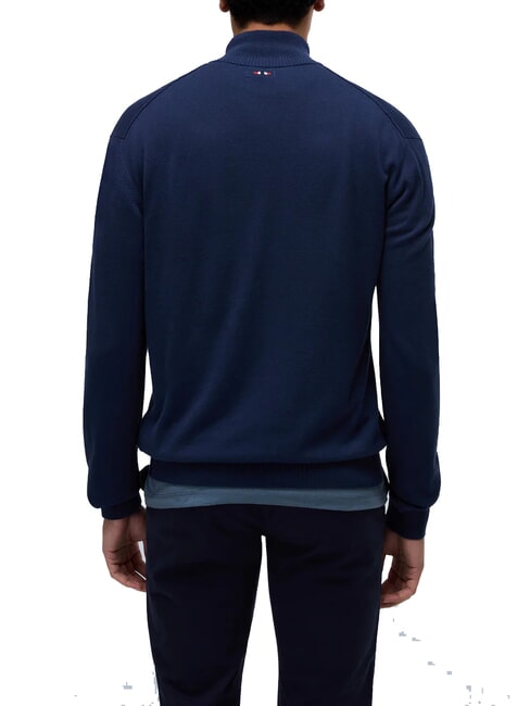 DECATUR Maglia full zip blu marine - Maglie Uomo