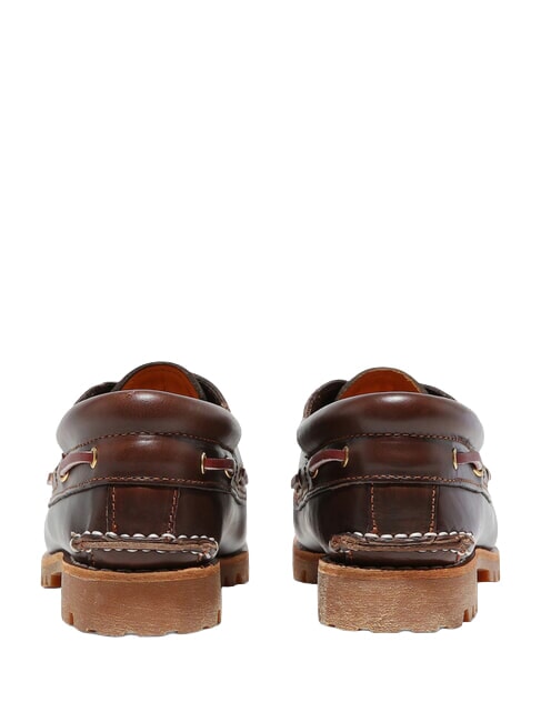 AUTHENTIC BOAT Scarpe in pelle brown - Scarpe Donna