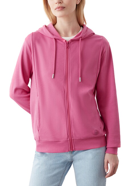 ORIGINALS BACKPAKER Felpa con cappuccio e zip dragon fruit - Felpe Donna