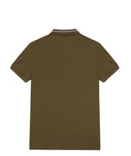 COLMAR ORIGINALS MONDAY Polo a manica corta con spacchetti laterali milite - Polo Uomo - 2