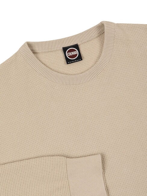 ORIGINALS BAFFLE Maglione a girocollo in cotone juta - Maglie Uomo