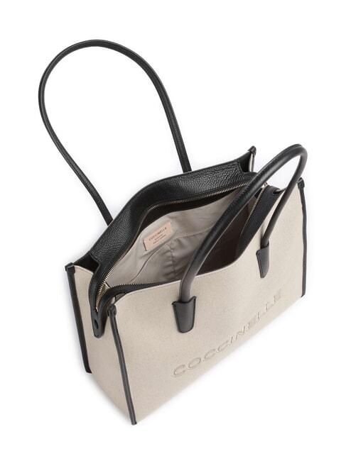 MYRTHA26 CANVAS  natural/noir - Borse Donna