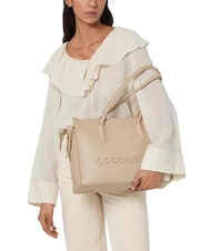 COCCINELLE MYRTHA26 Borsa a spalla, in pelle sandshell - Borse Donna - 5