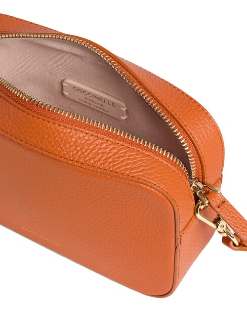 TEBE Borsa a tracolla in pelle martellata crab - Borse Donna