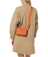 COCCINELLE TEBE Borsa a tracolla in pelle martellata crab - Borse Donna - 4