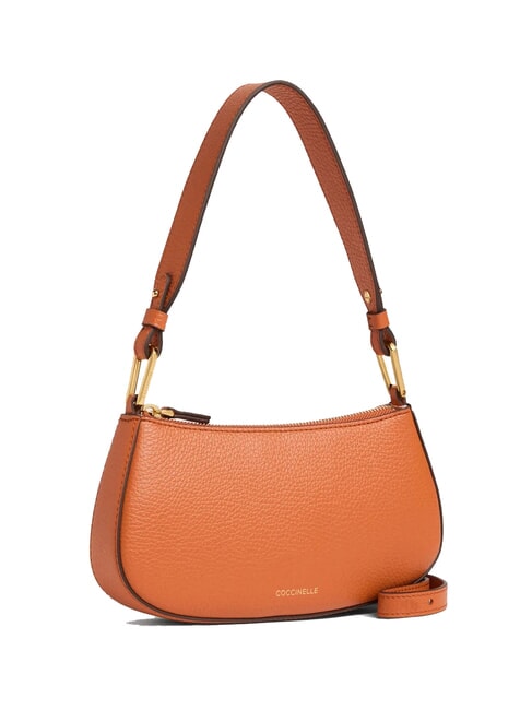 MERVEILLE Borsa a spalla in pelle martellata crab - Borse Donna