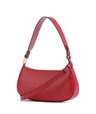 COCCINELLE MERVEILLE Borsa a spalla in pelle martellata scarlet - Borse Donna - 2