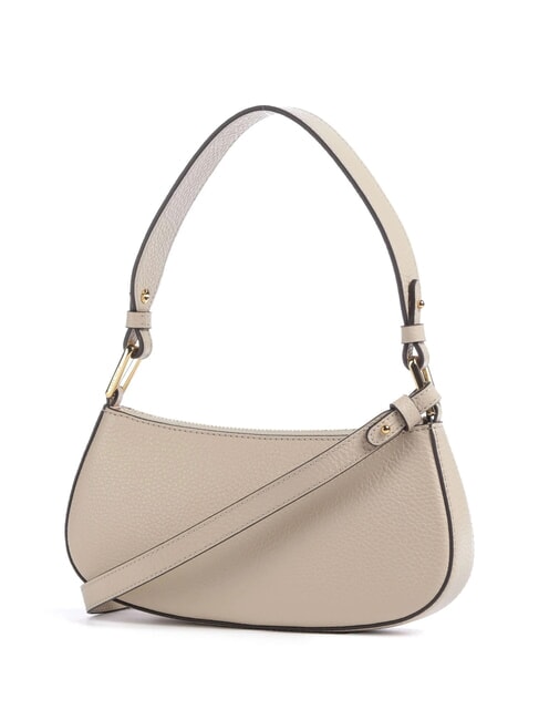 MERVEILLE Borsa a spalla in pelle martellata sandshell - Borse Donna