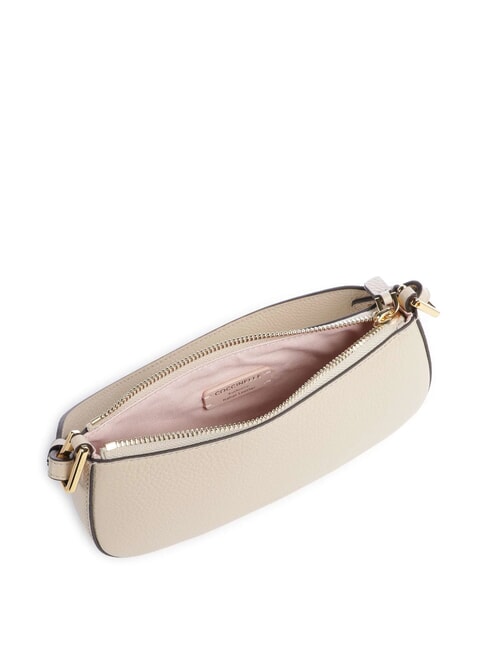 MERVEILLE Borsa a spalla in pelle martellata sandshell - Borse Donna