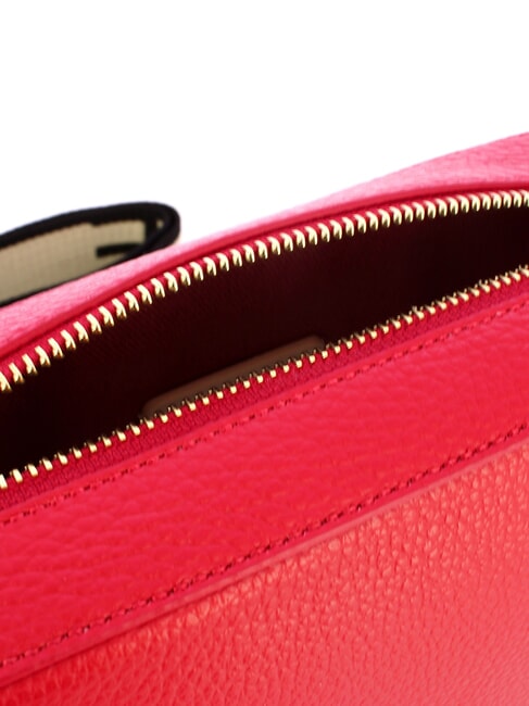 TEBE Borsa piccola pelle martellata scarlet - Borse Donna