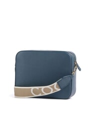 COCCINELLE TEBE Borsa piccola pelle martellata deep blue - Borse Donna - 2