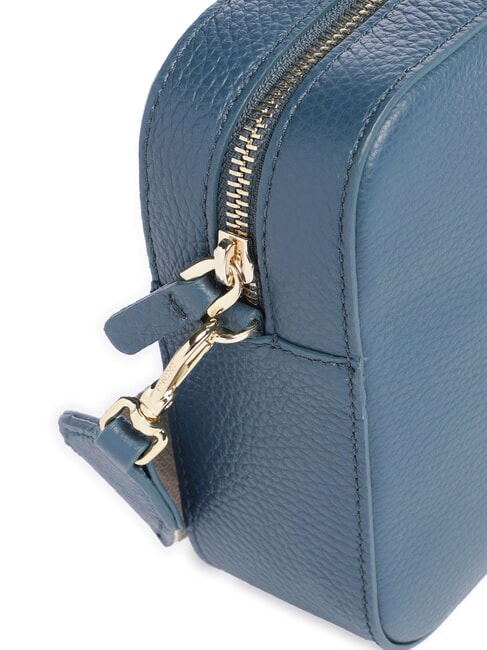 TEBE Borsa piccola pelle martellata deep blue - Borse Donna