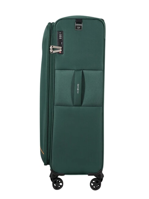 BASE BREEZE Trolley Grande, espandibile darkgreen - Trolley Semirigidi