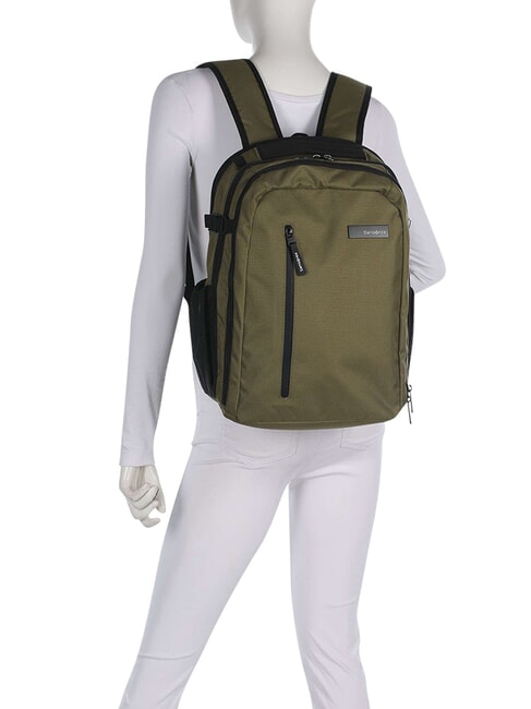 ROADER M Zaino porta pc 15.6" olive - Zaini da lavoro porta PC