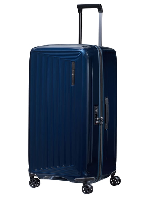 NUON Trolley Extra Large metallic dark blue - Trolley Rigidi