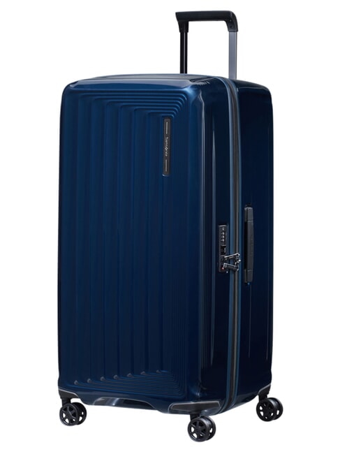 NUON Trolley Extra Large metallic dark blue - Trolley Rigidi