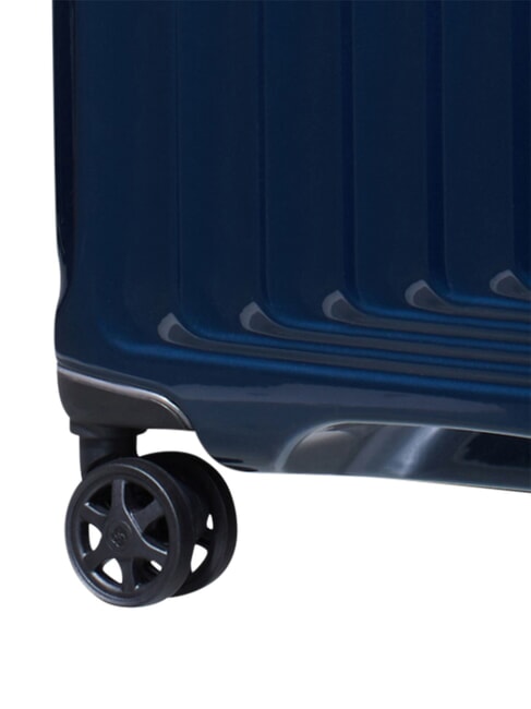 NUON Trolley Extra Large metallic dark blue - Trolley Rigidi